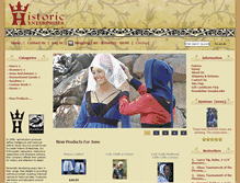 Tablet Screenshot of historicenterprises.com